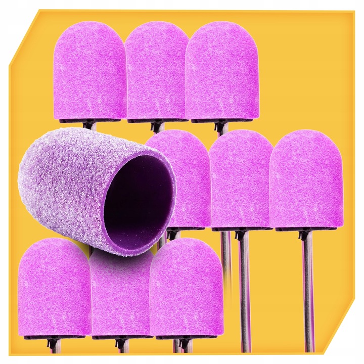 10x KAPTURKI nakładki ścierne do pedicure 13mm Gradacja 150 Kod producenta KAP-F-13mm-11